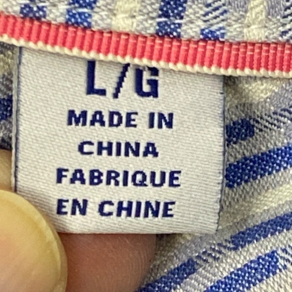 Tommy Bahama Men's Sz XL 100% Silk Short Sleeve Button Down Shirt blue Geometric - Picture 9 of 15